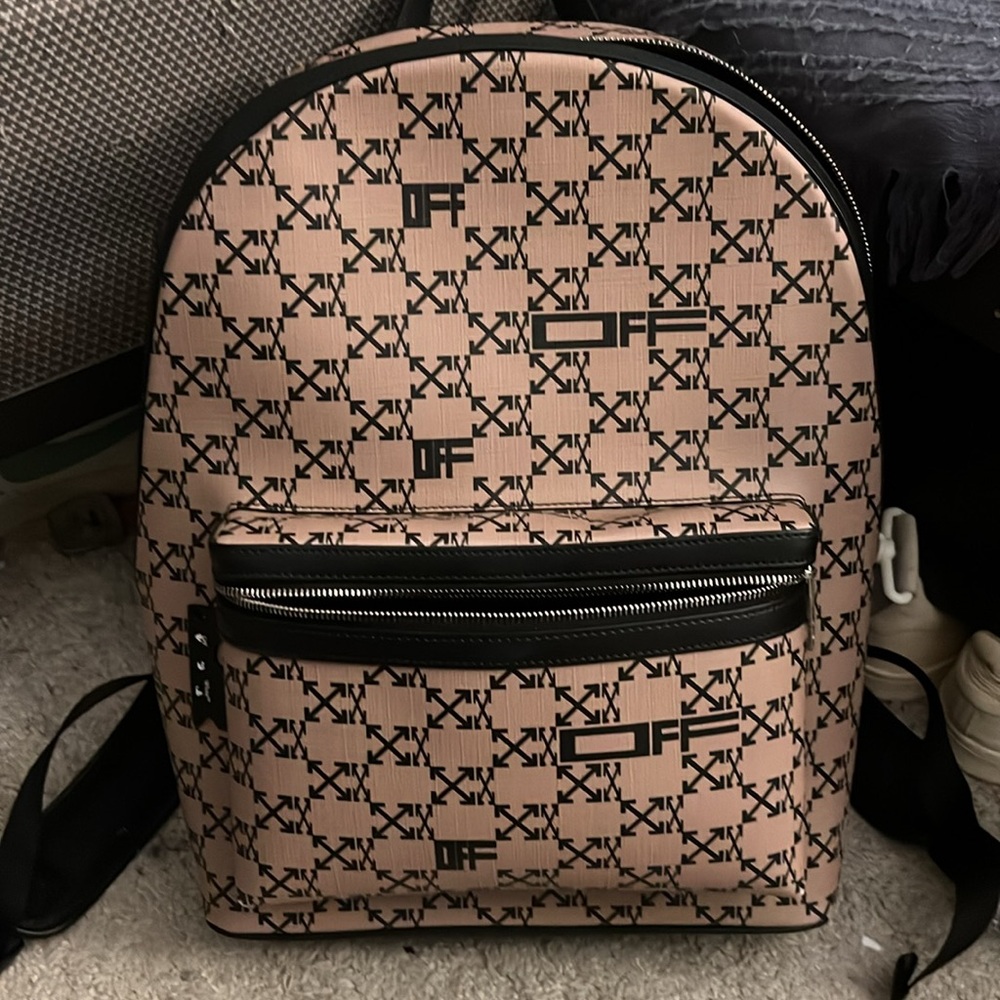 **SOLD** Off-White Monogram Bagpack